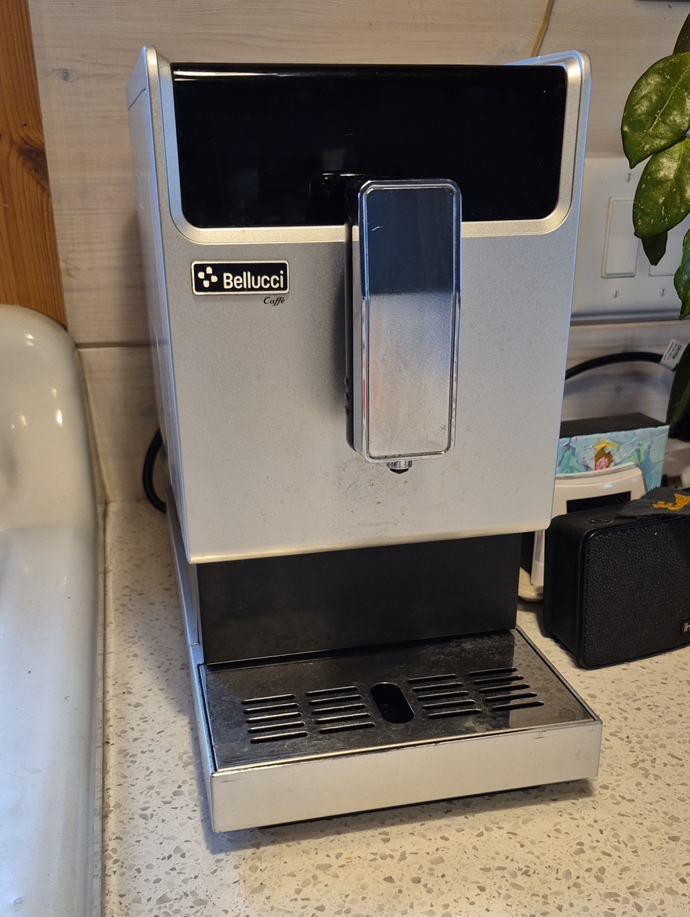 Bellucci Caffè Automatic Espresso Machine - Silver & Black